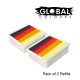 Global Colours Fun Stroke palette vide 12 petites couleurs multicolores