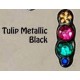 Tulip peinture 3d Slick Noir bijou de peau autocollant bling 37ml