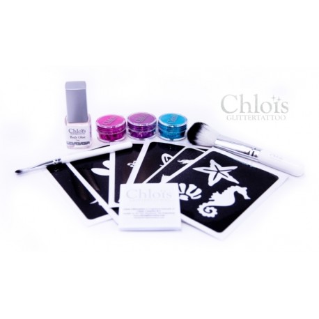 Chloïs Tryout Glittertattooset Girl