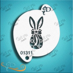 Pochoir de Pâques Bunny Egg de Diva Stencils