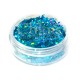Chloïs Glitter Flakes Laser Blue