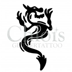 Dragontail n°2506 tatouage temporaire