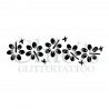 Bracelet Hibiscus n° 3017 pochoir pour tatouage temporaire