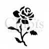 Rose Amber n° 3026 pochoir pour tatouage temporaire