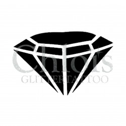 Diamant n°4007 pochoir tatouage temporaire