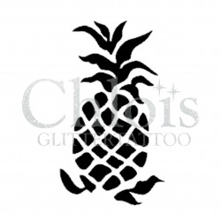Ananas n° 7900 pochoir pour tatouage temporaire