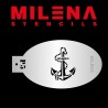Pochoir Ancre P5 de Milena Potekhina