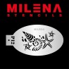 Pochoir Coquillages P12 de Milena Potekhina