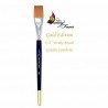 Pinceaux 3/4 Flat Gold Edition de Fusion BodyArt