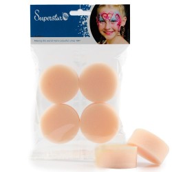 Lot de 4 éponges pour le maquillage