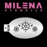 Pochoir étoiles O28 de Milena Potekhina