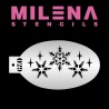 Pochoir Flocons de Neige O29 de Milena Potekhina
