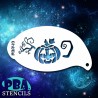 Pochoir PBA n°49 - Citrouille d'Halloween