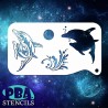 Pochoir Combi Dauphins