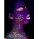 Diamond FX rose fluo maquillage à l'eau couleur UV Neon Fluorescente