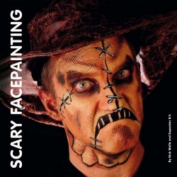 livre scary facepainting
