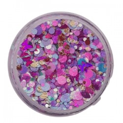 Essential Glitter Balm - Purple Petals