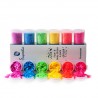 Chunky Paillettes Fluo Mix 6 pack