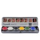 Maquillage enfant déguisement palette 6 fards à eau Bright Superstar