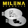 Pochoir poney D54 - Milena Potekhina