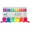 Assortiment de paillettes UV fluorescentes