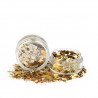 Grosses paillettes Or Champagne de Superstar
