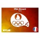Pochoir flame Jeux Olympiques