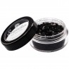 Grosses paillettes bio dégradables noires Chunky Mix