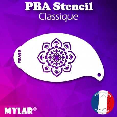 Pochoir Mandala PBA80